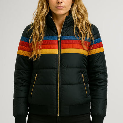 Veste d'hiver chaude matelassée