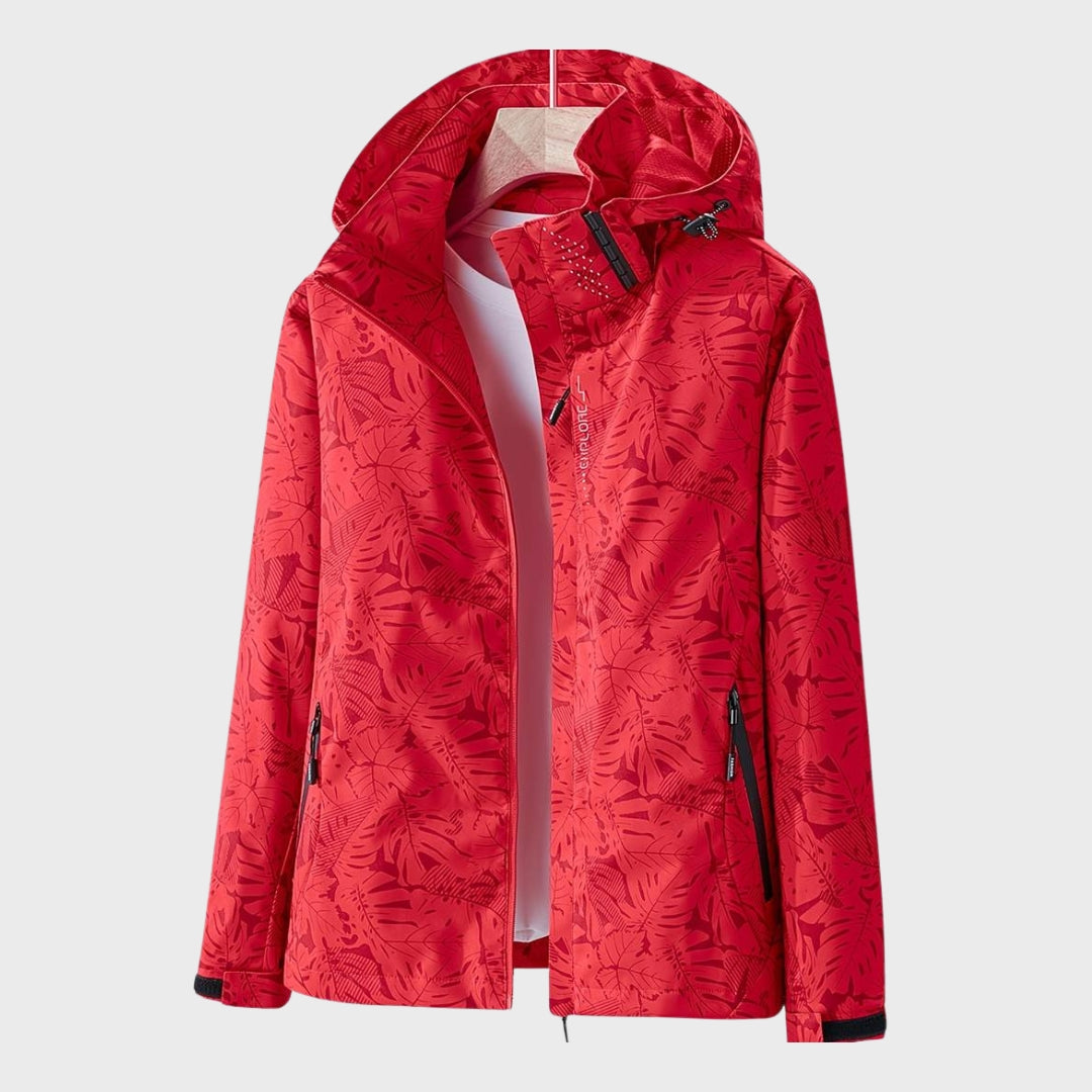 Parka à capuche imperméable et coupe-vent pour l'extérieur