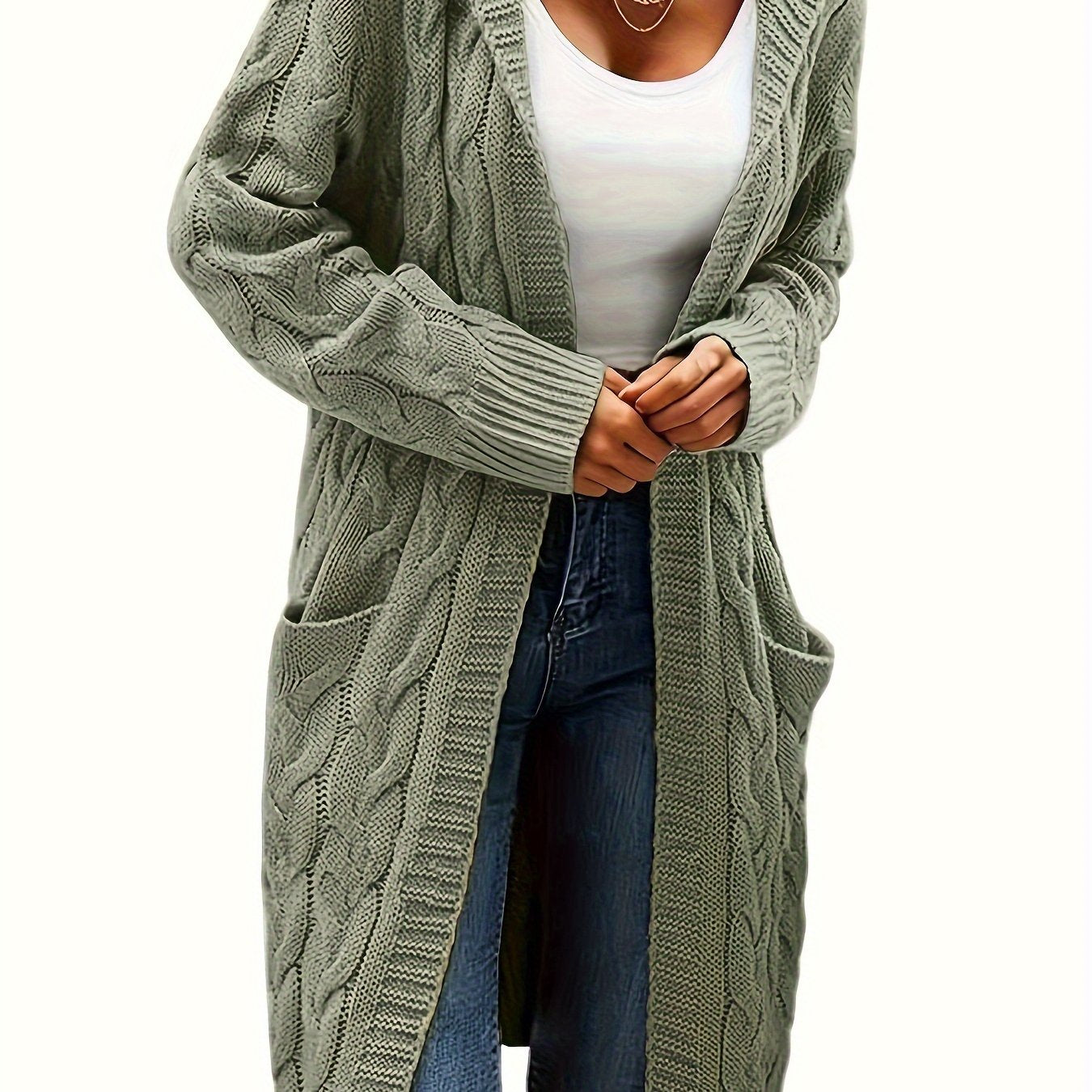 Veste à capuche femme longue élégante