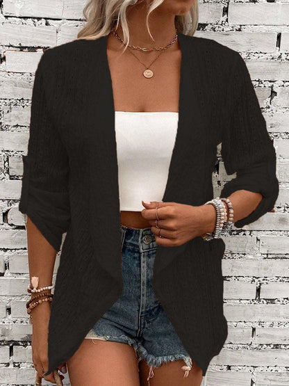 Gilet femme Automne Crochet Style décontracté
