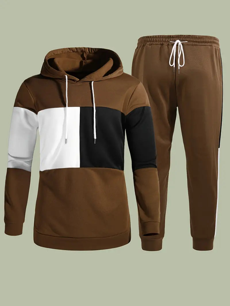 Ensemble sweat à capuche chaud et douillet pour homme