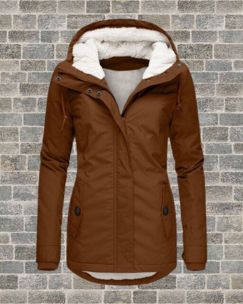 Manteau plissé élégant en coton