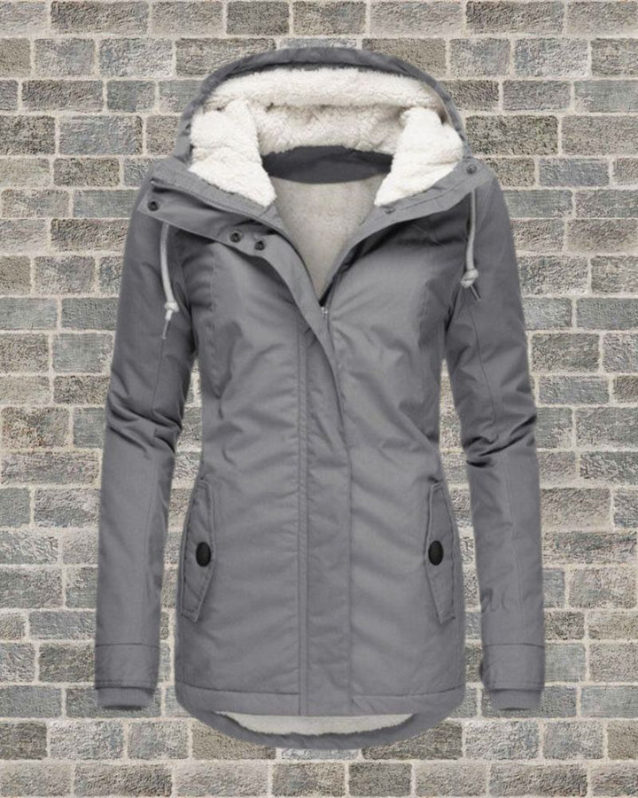 Manteau élégant pour femme Coton plissé