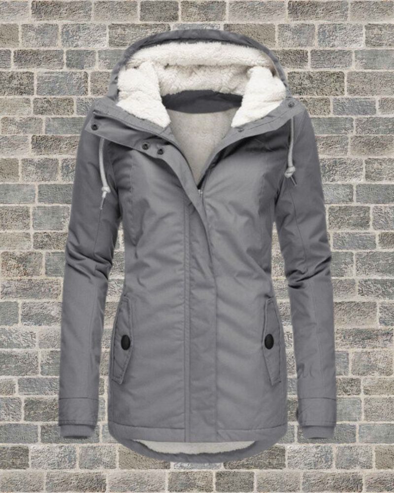 Manteau plissé élégant en coton