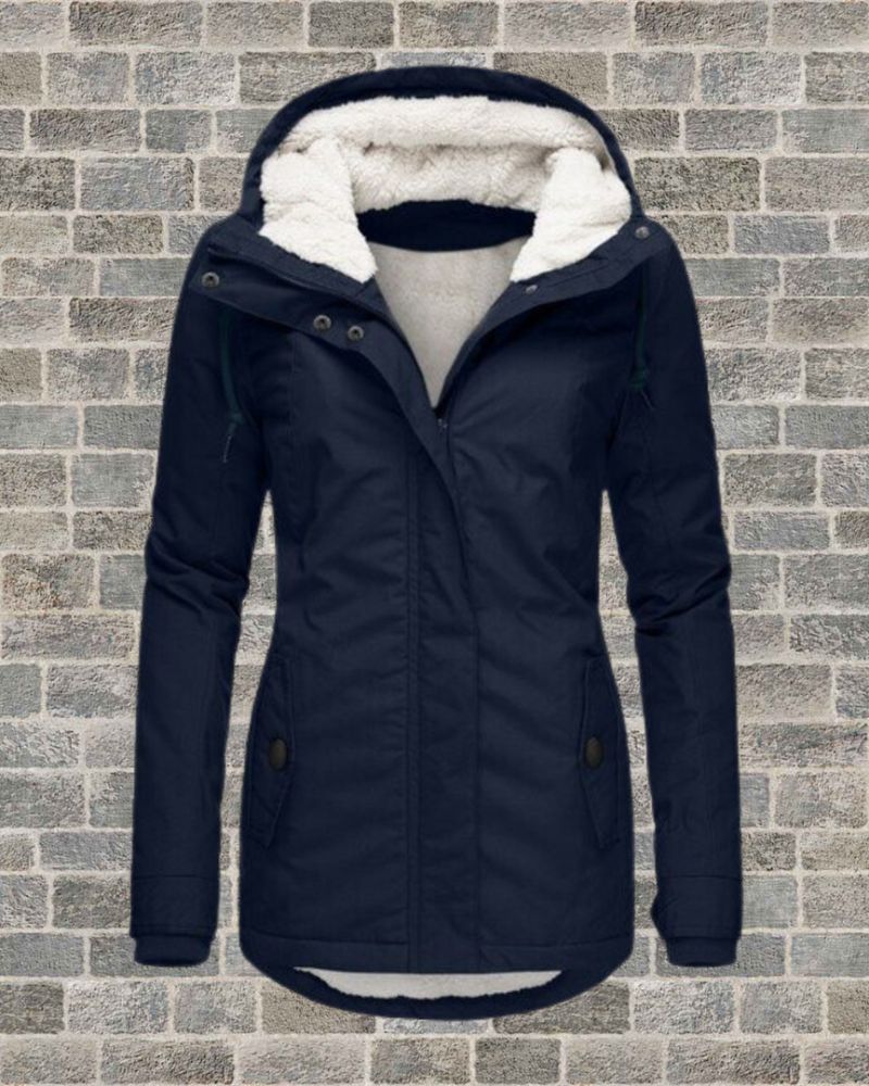 Manteau plissé élégant en coton