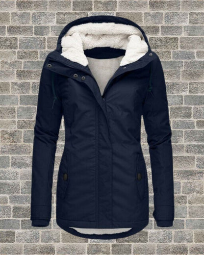Manteau plissé élégant en coton