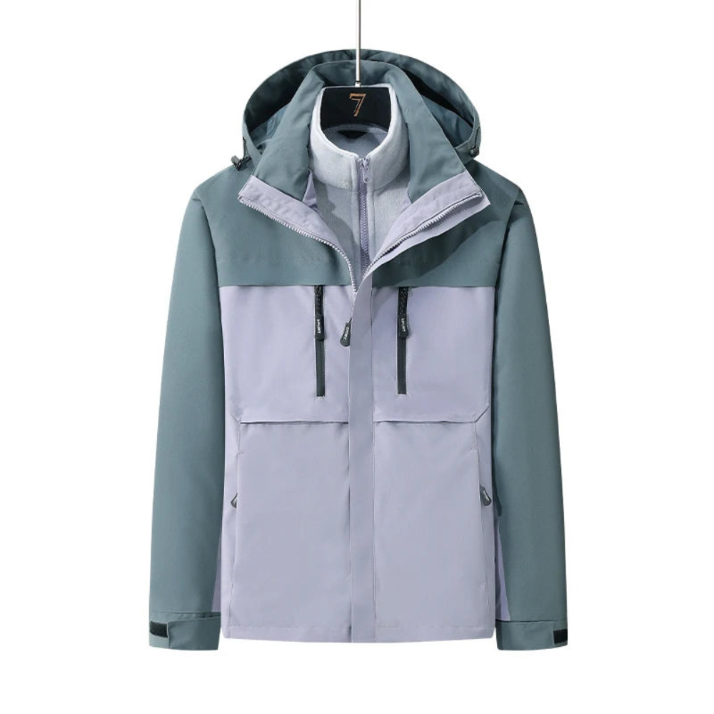 Veste de ski pastel pour femme
