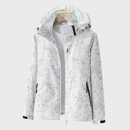 Parka à capuche imperméable et coupe-vent pour l'extérieur