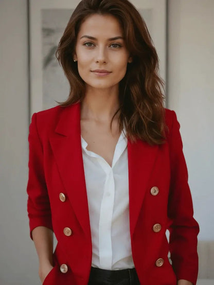 Blazer élégant Chic Affaires Qualité supérieure