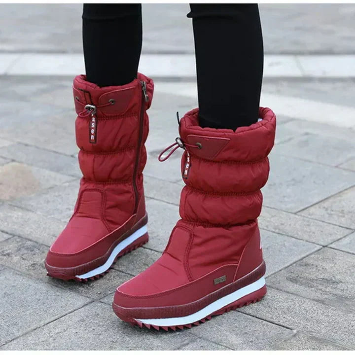 Bottes d'hiver chaudes et isolées