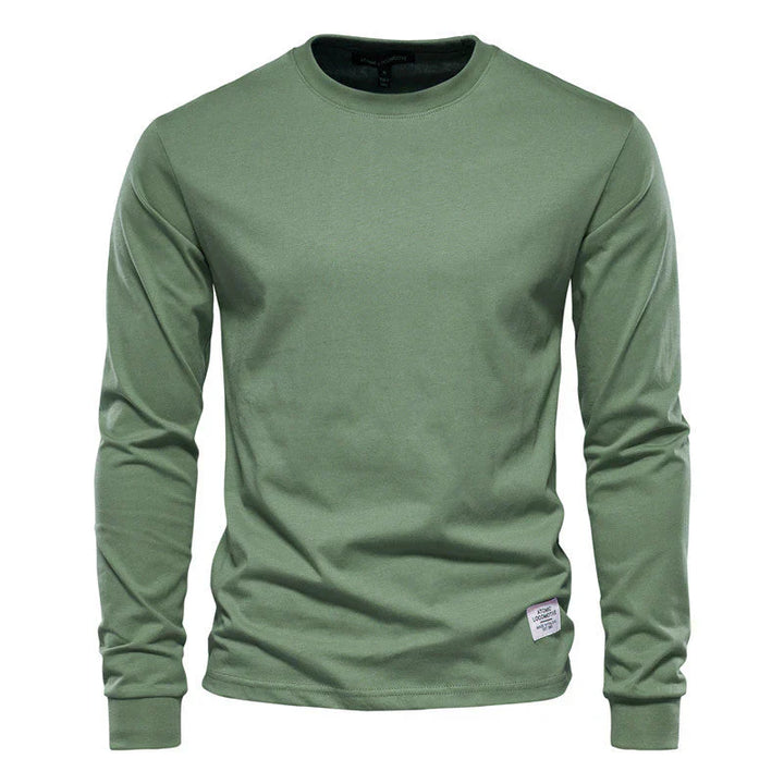 Chemise décontractée confortable à manches longues pour hommes