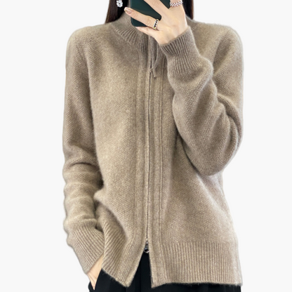 Gilet moderne zippé élégant