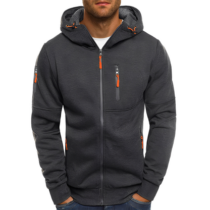 Veste pratique pour homme avec capuche Sportive
