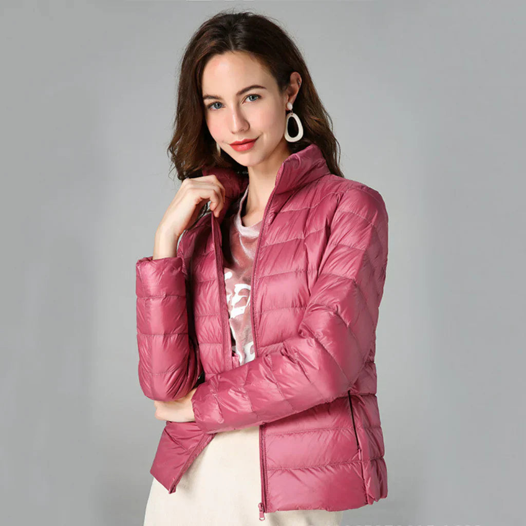 Veste pour femme imperméable Coupe ajustée Rembourrée