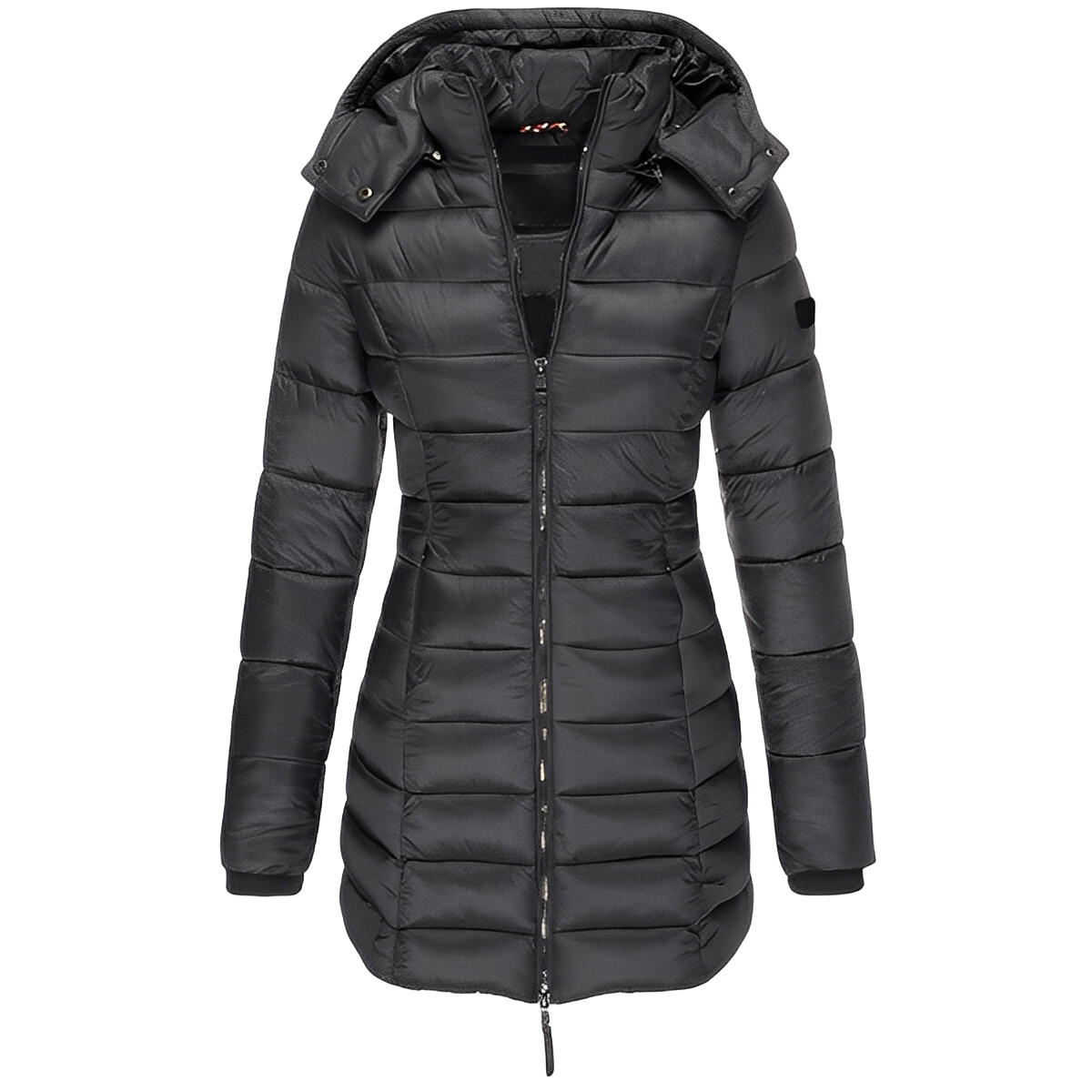 Manteau élégant pour femme, chaudement rembourré