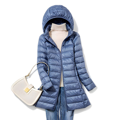 Doudoune élégante pour femme, chaude et douillette