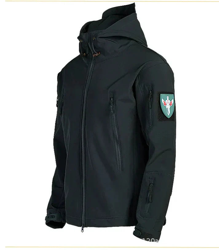 Warme Winterjacke Mit Kapuze Wasserdicht - IdealeKleiden
