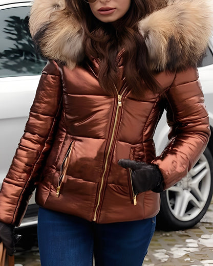 Doudoune matelassée chaude pour femme
