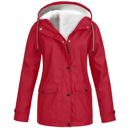 Veste Femme Imperméable Polaire Isolée