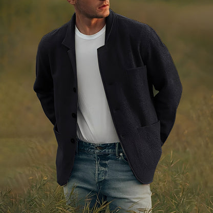 Veste homme classique avec poches et style