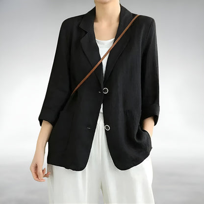 Blazer élégant à coupe décontractée