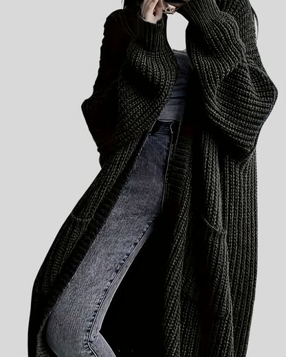 Long cardigan élégant pour femme