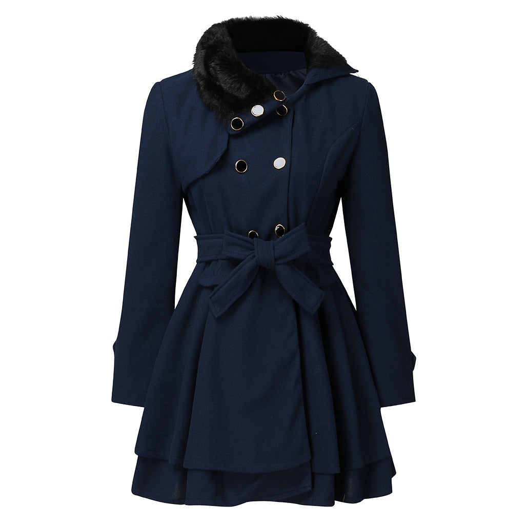 Veste réversible pratique - Veste chaude à col montant élégante