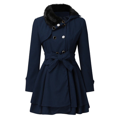 Veste réversible pratique - Veste chaude à col montant élégante