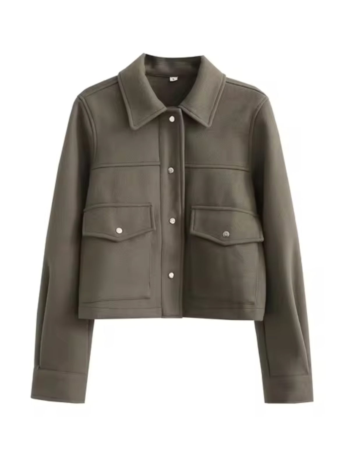 Veste élégante pour femme avec boutons et poches avant