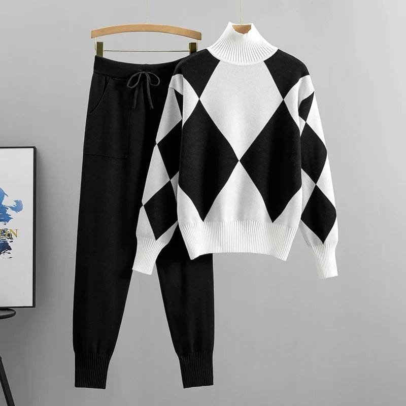 Ensemble de vêtements d'hiver Décontracté Chic