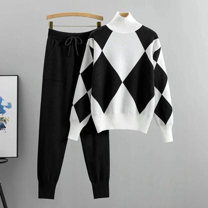 Ensemble de vêtements d'hiver Décontracté Chic