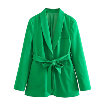 Ensemble tailleur-pantalon mode Blazer et pantalon multicolore