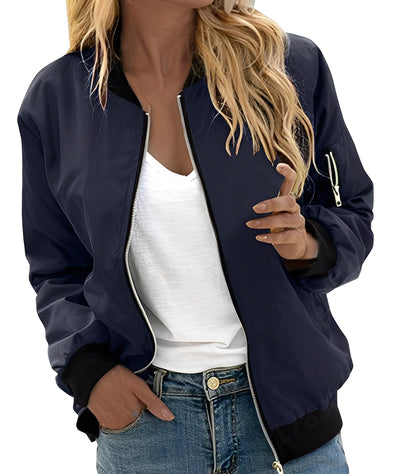 Blouson bombardier femme tendance confortable élégant