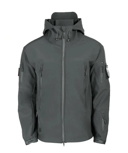 Veste d'hiver chaude avec capuche imperméable