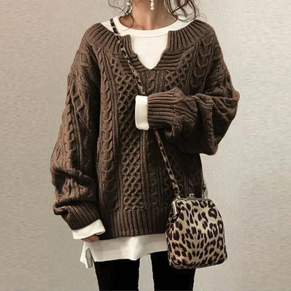 Pull-over femme doux et moderne