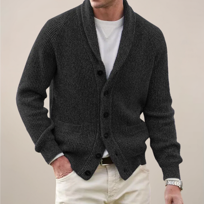 Gilet homme printemps moderne col châle