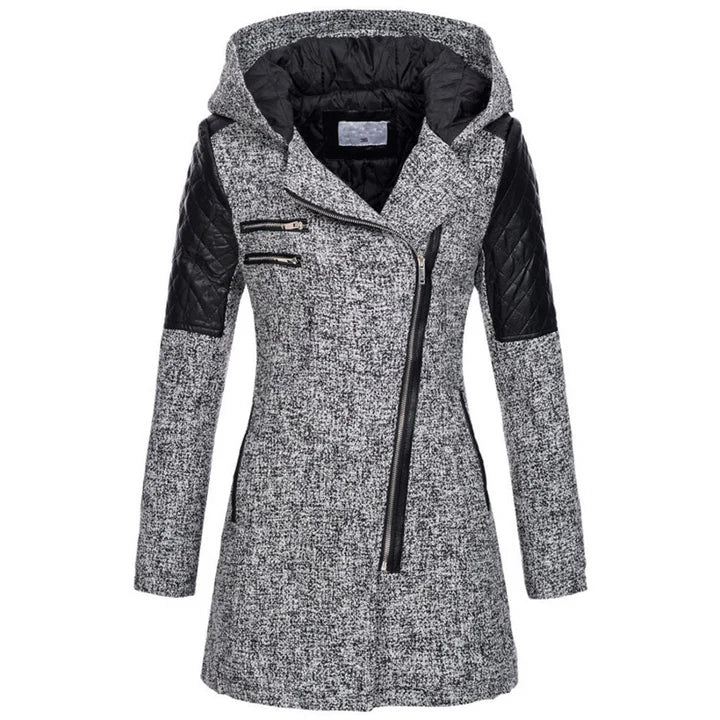 Manteau d'hiver femme stylé confortable et chaud