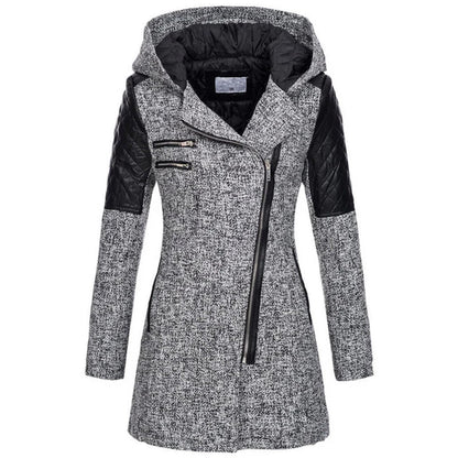 Manteau d'hiver femme stylé confortable et chaud