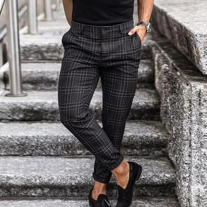 Lucas - Pantalons à carreaux élégants pour homme