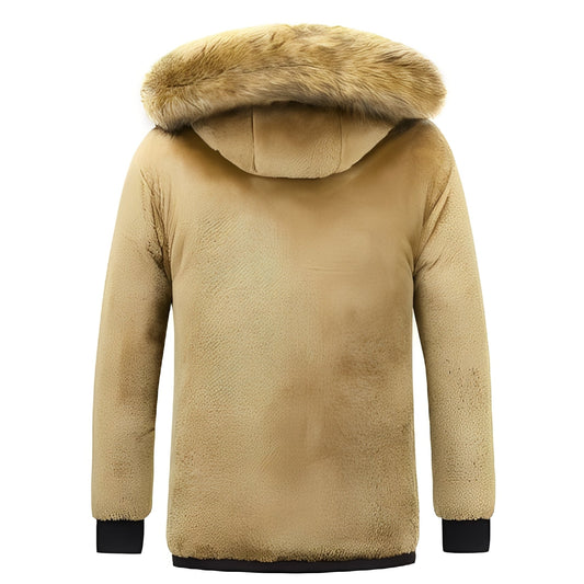 Herren Parka Jacke Warm Isoliert - IdealeKleiden