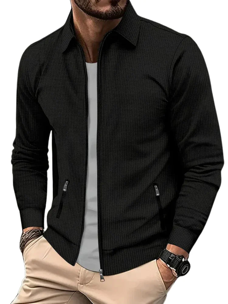 Veste légère pour homme, zippée, sportive