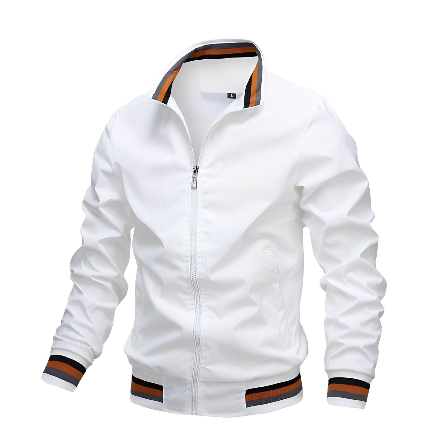 Blouson aviateur rayé homme stylé