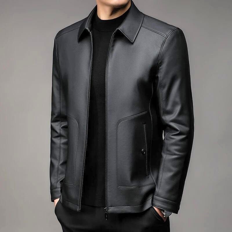 Lederjacke Elegant Damen - IdealeKleiden