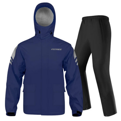 Veste de pluie moto étanche unisexe coupe-vent