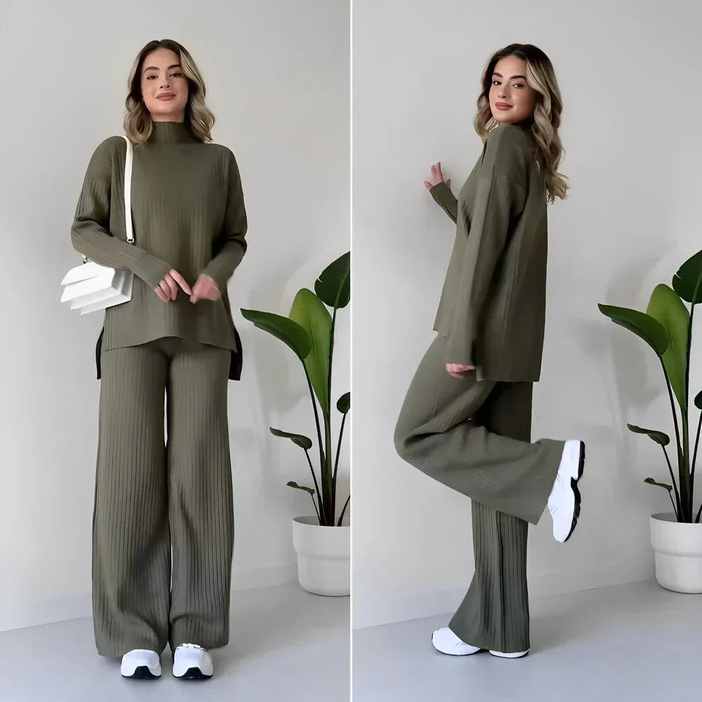 Ensemble deux pièces grande taille pour femme tendance