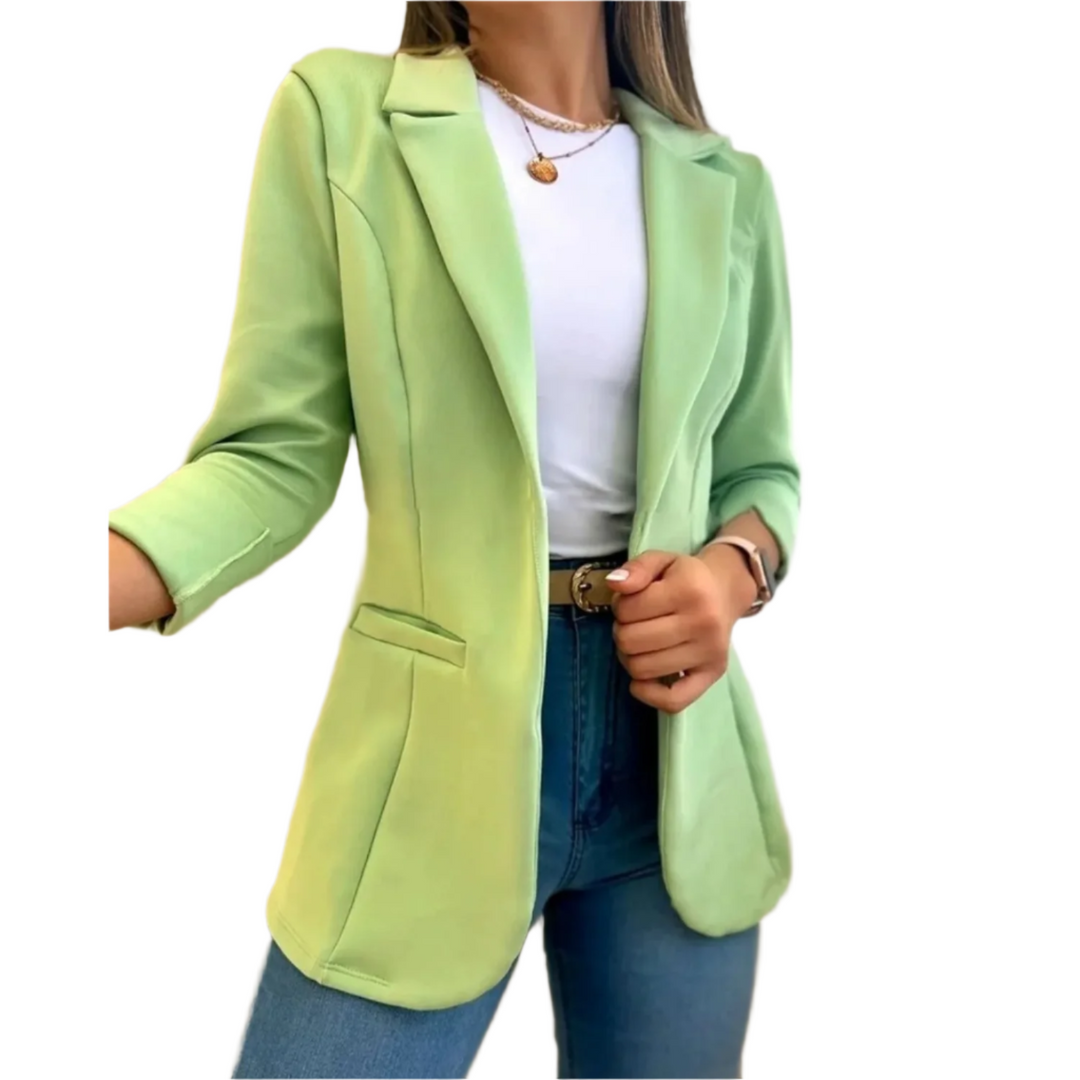 Blazer femme stylé effet vintage