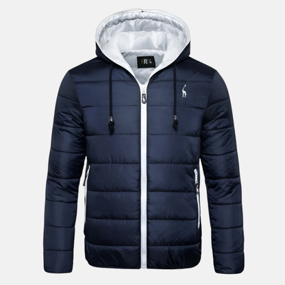 Warme Daunenjacke Damen Passform Wasserfest - IdealeKleiden