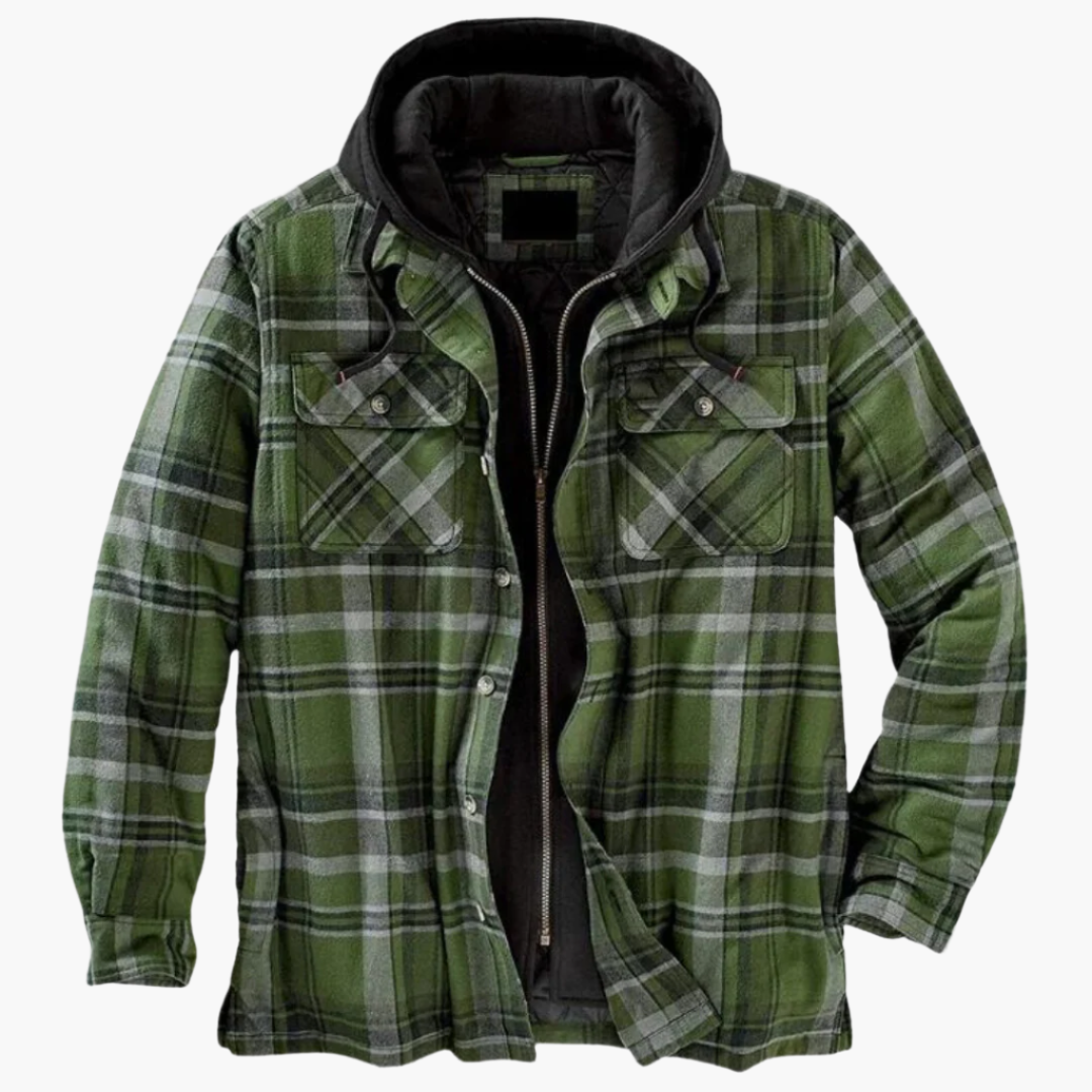 Veste de bûcheron classique avec capuche
