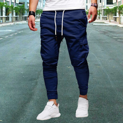Pantalon cargo confortable pour homme avec plusieurs poches