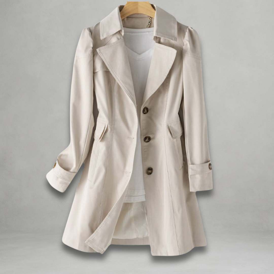 Trench-coat de printemps élégant pour femme